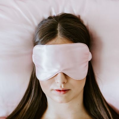 Maska na spanie s HA – Ružová