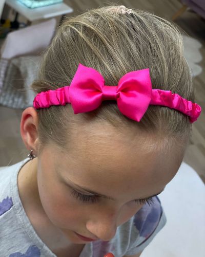 Čelenka pre deti – Neónková pink