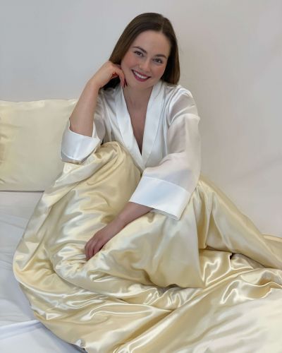 SILVER COLLECTION – Obliečka na paplón – Real Champagne
